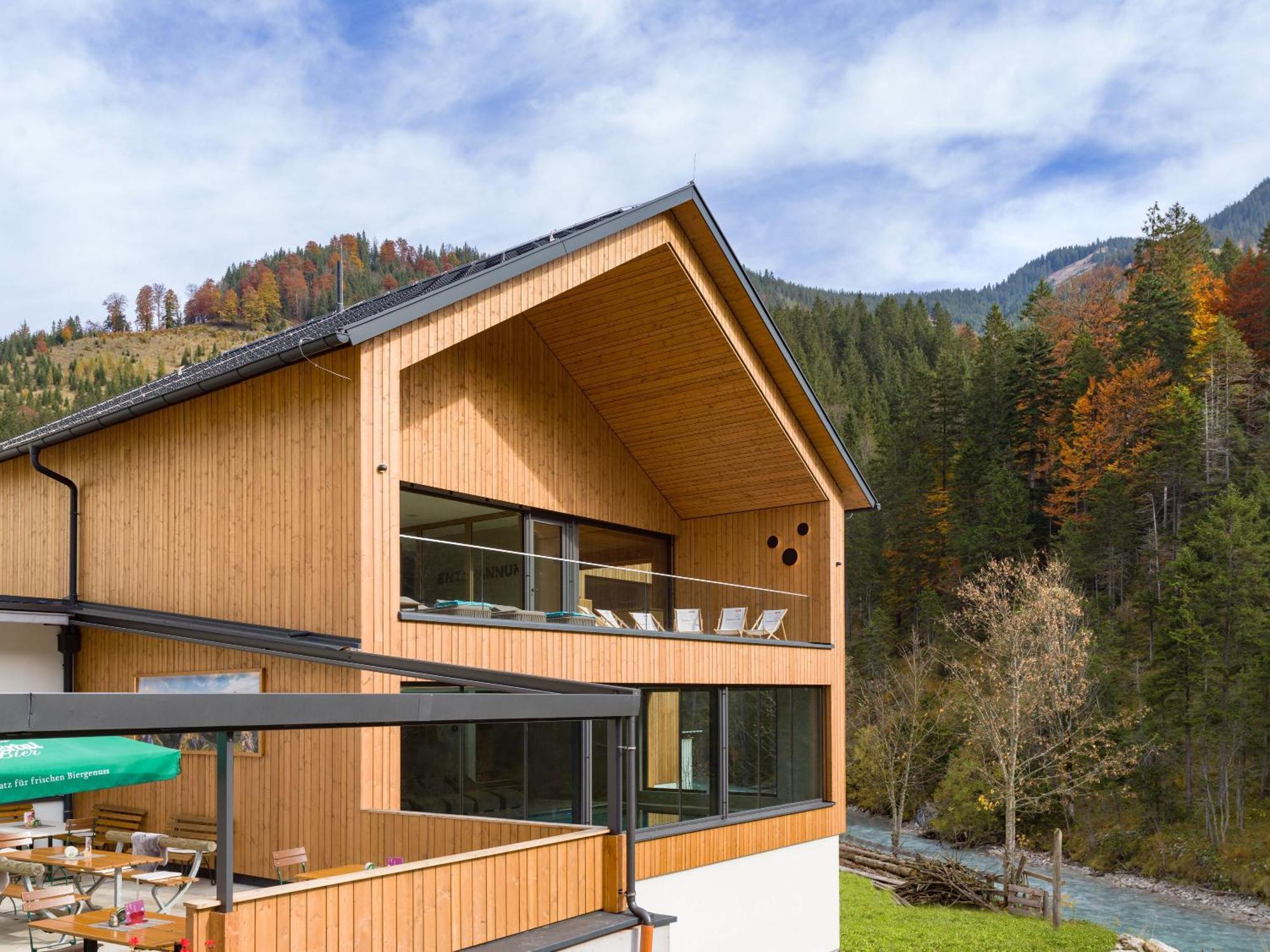 Gasthof Zur Post Hinterriss Exteriör bild
