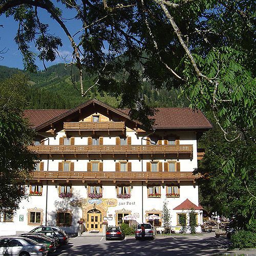 Gasthof Zur Post Hinterriss Exteriör bild